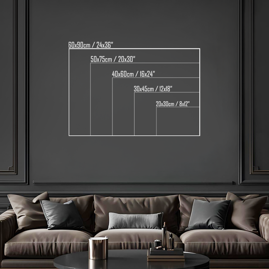 Neon Skeleton Cafe - Aluminum Print Wall Art