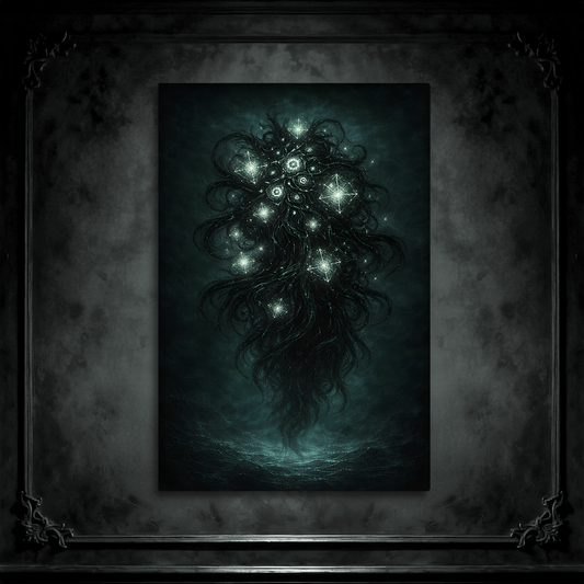 Yog-Sothoth - The Gate and the Key - Lovecraft Inspired Canvas Wall Art