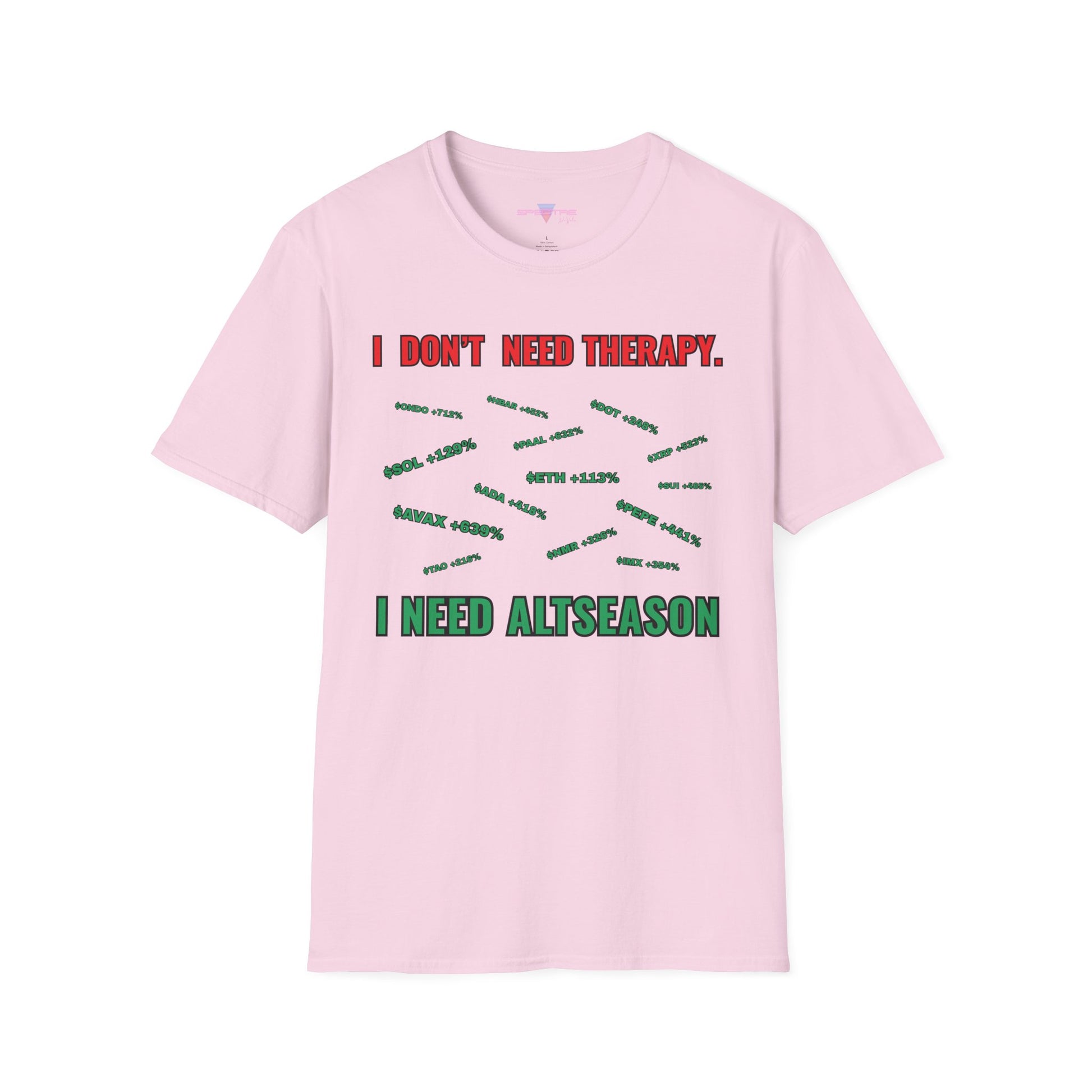 Altseason Unisex Softstyle T-Shirt – Relatable Crypto Shirt