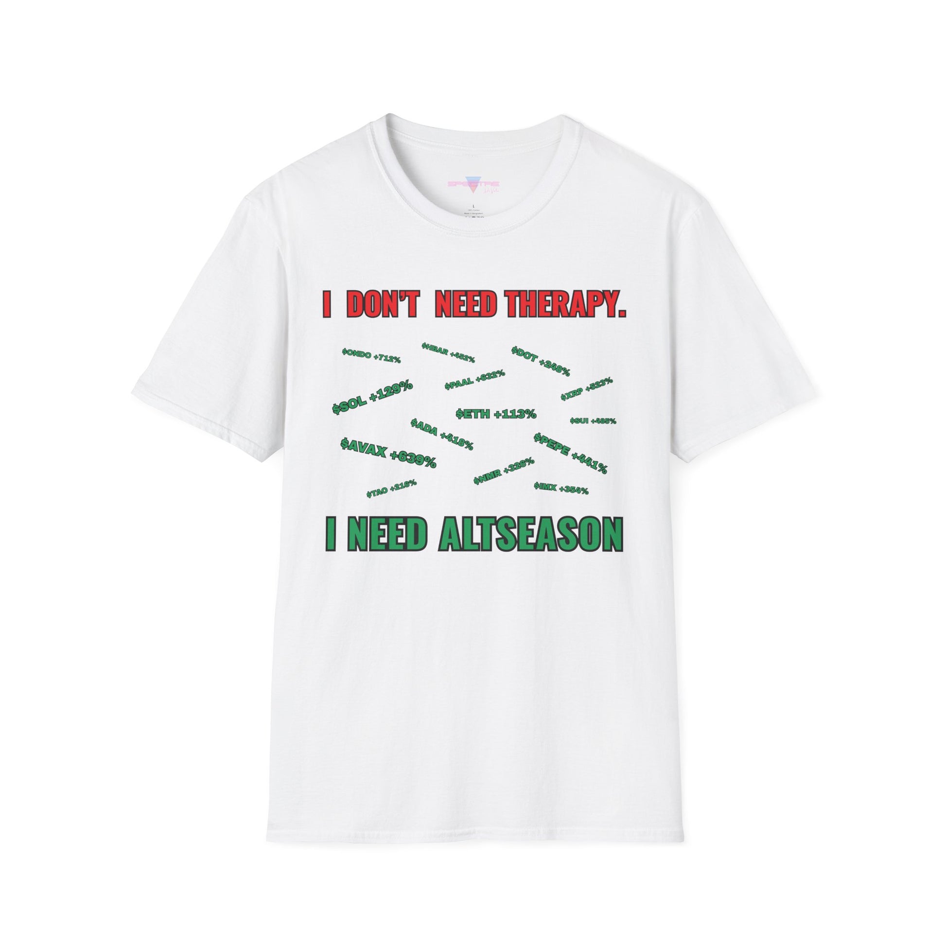 Altseason Unisex Softstyle T-Shirt – Relatable Crypto Shirt