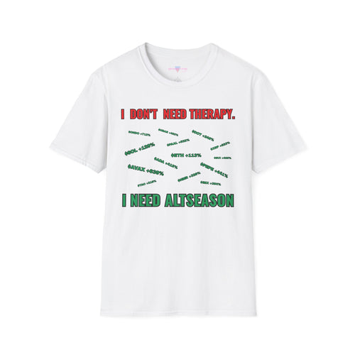 Altseason Unisex Softstyle T-Shirt – Relatable Crypto Shirt