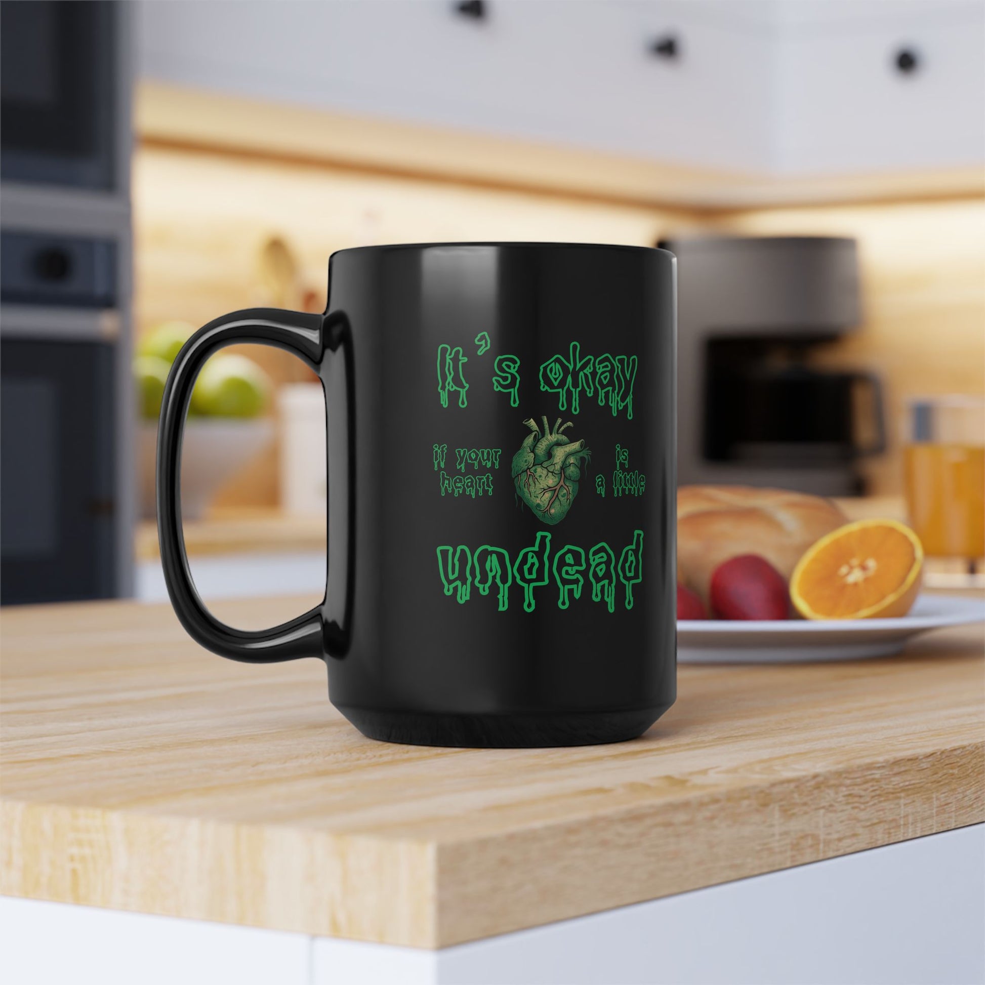 Undead Heart Mug – For Burnt Out People With Passion Left