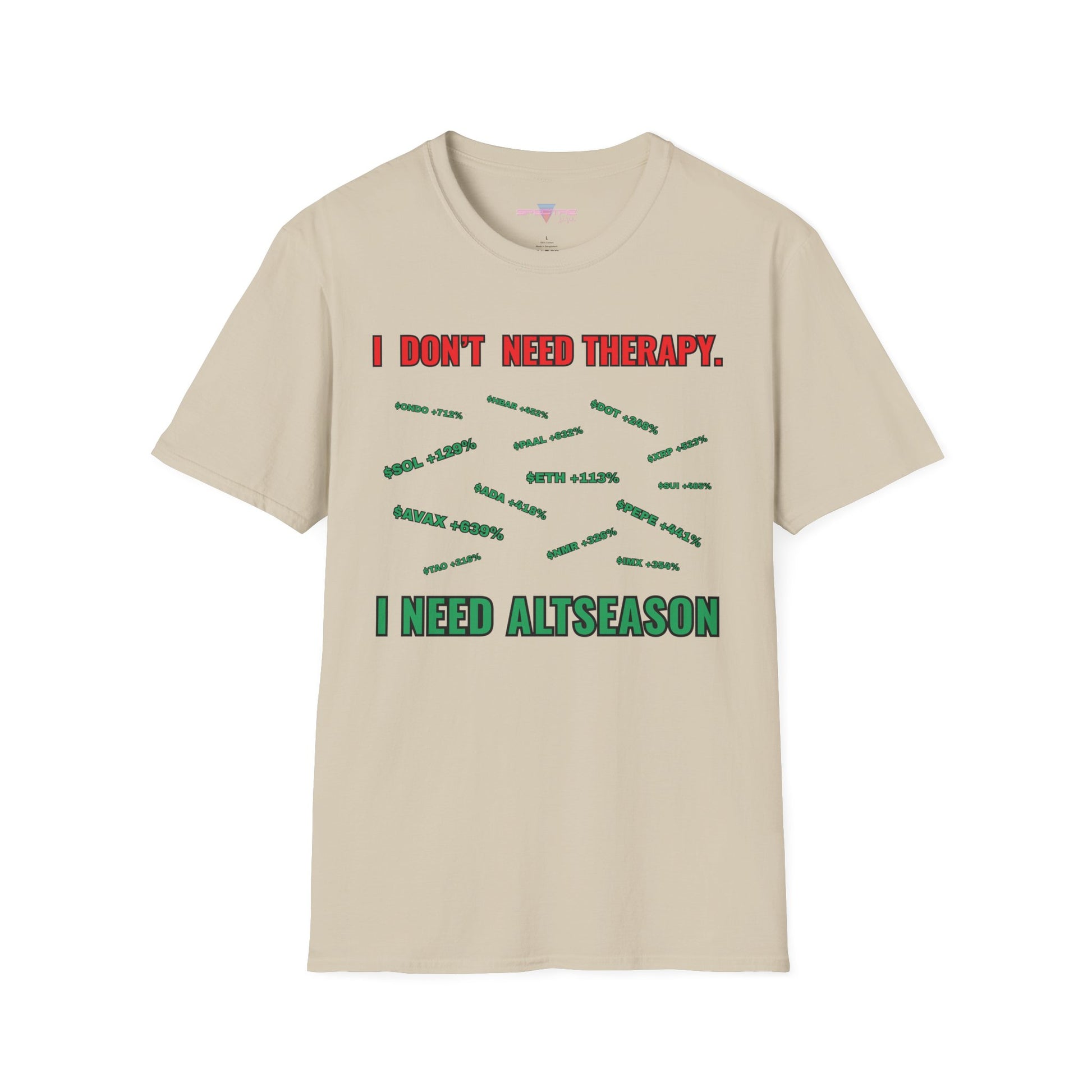 Altseason Unisex Softstyle T-Shirt – Relatable Crypto Shirt