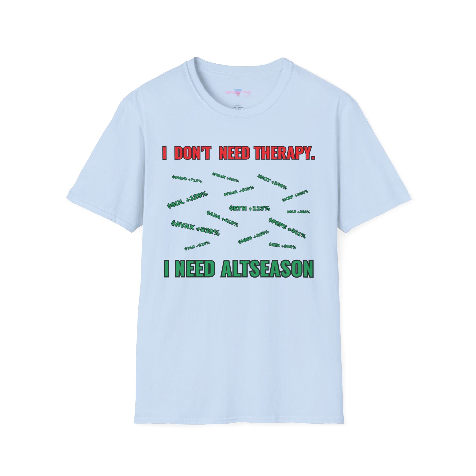 Altseason Unisex Softstyle T-Shirt – Relatable Crypto Shirt