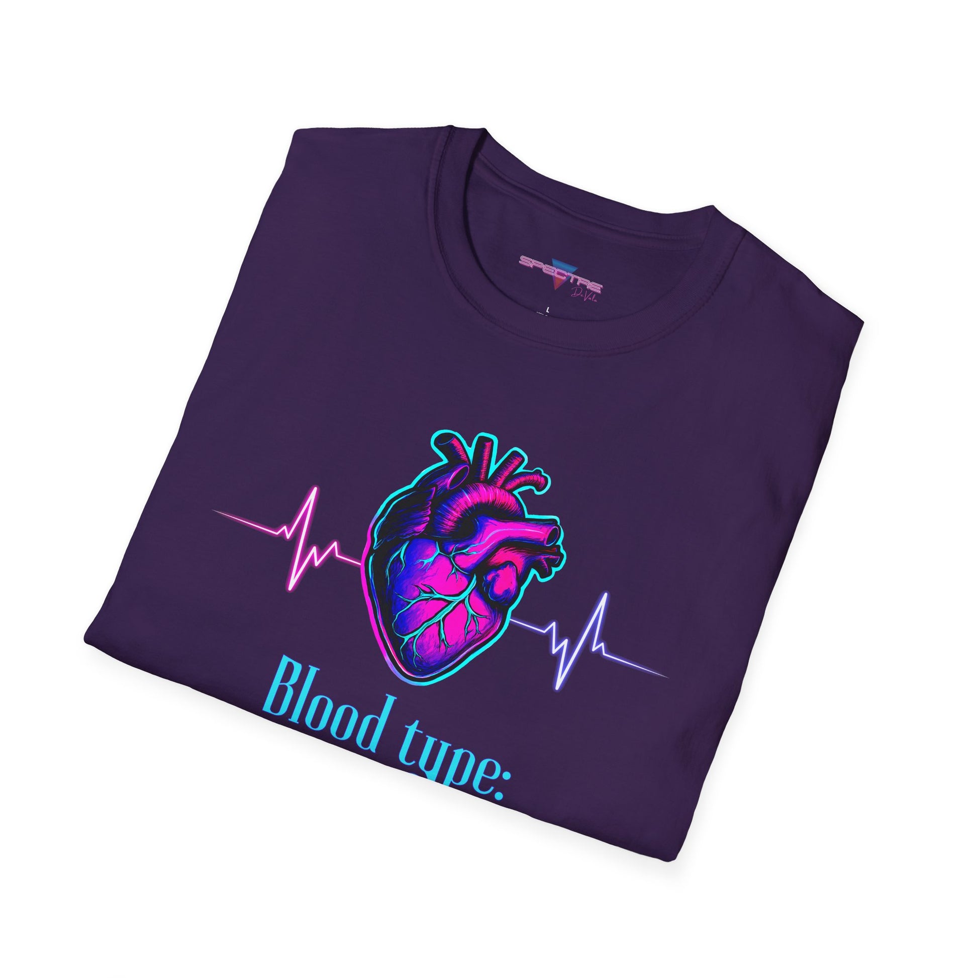 Synthwave Heart T-Shirt - Gift for 80s Music Lovers