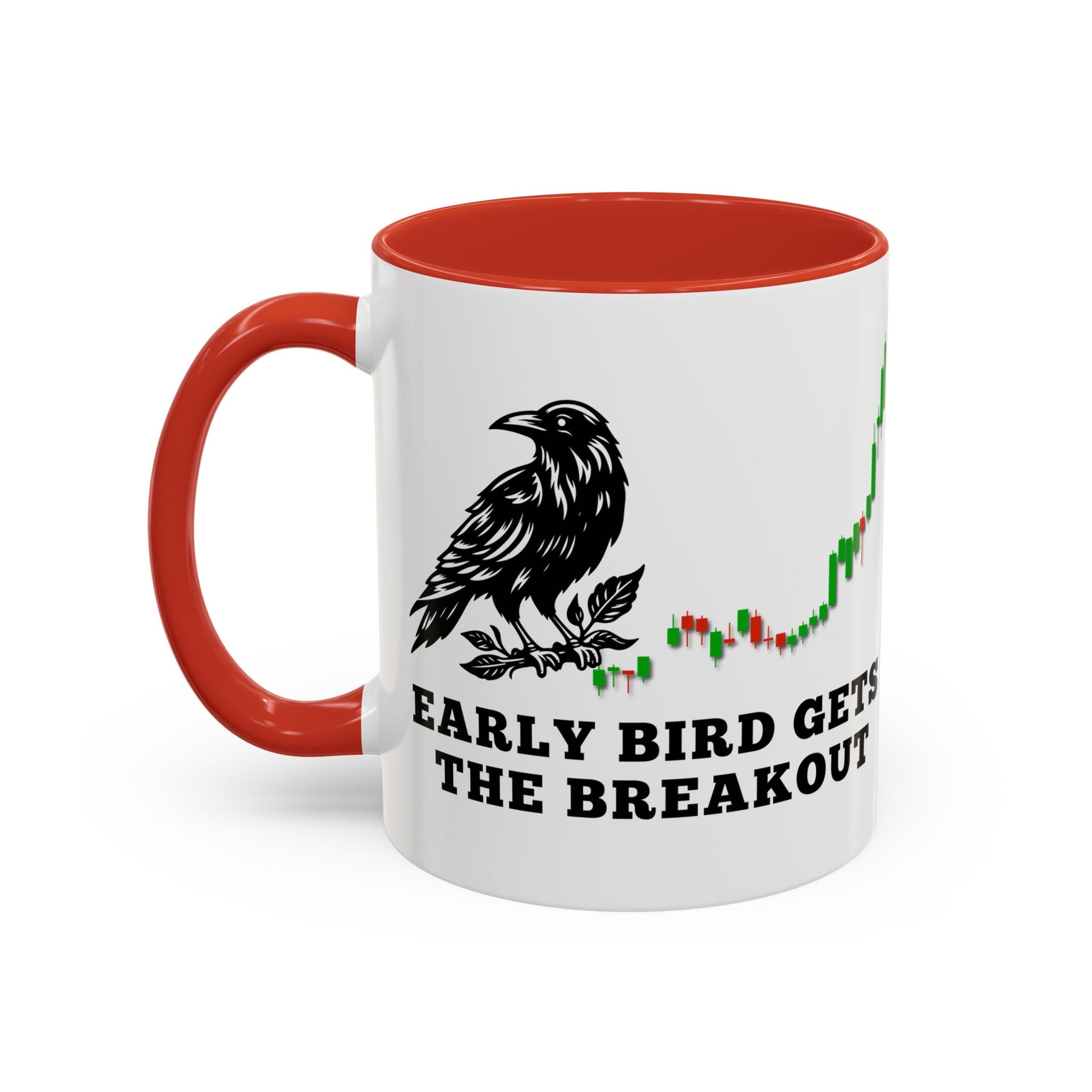 Early Bird Gets the Breakout – Funny Trader Mug – Stock Market Day Trader Gift