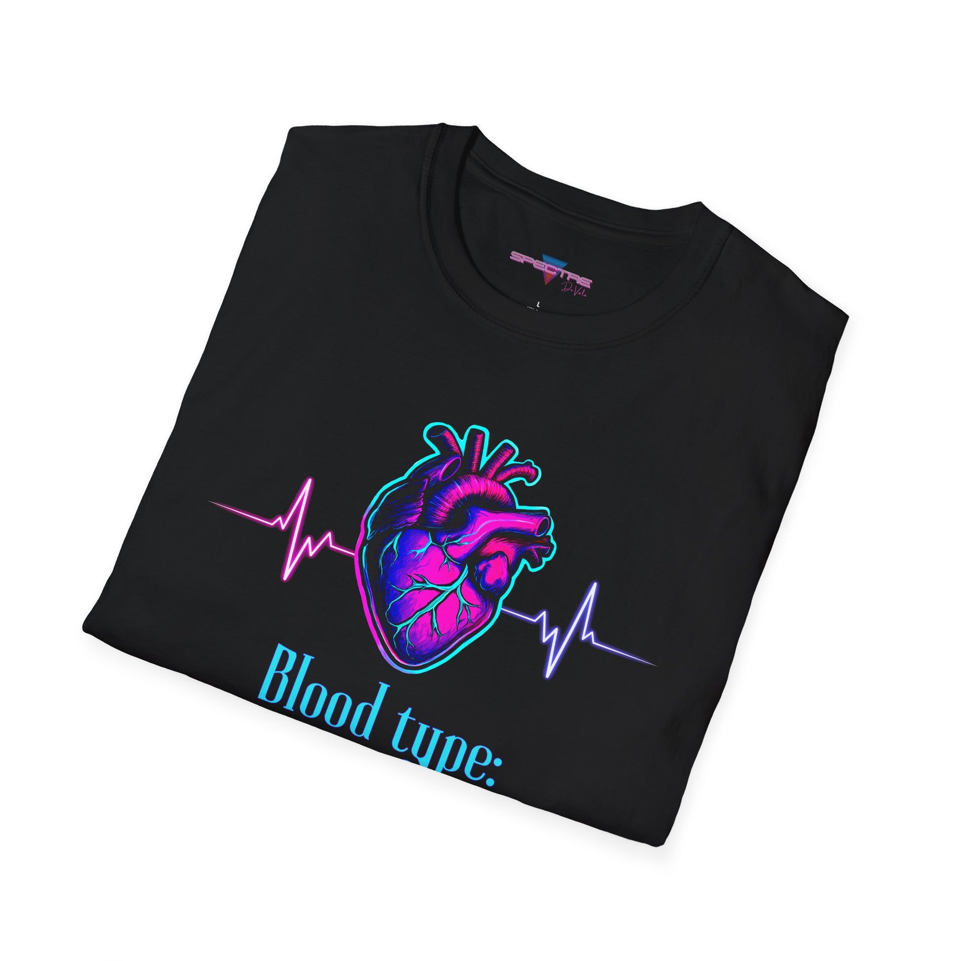 Synthwave Heart T-Shirt - Gift for 80s Music Lovers