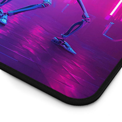 Neon Skeleton Dance Desk Mat, Large Gaming Mouse Pad
