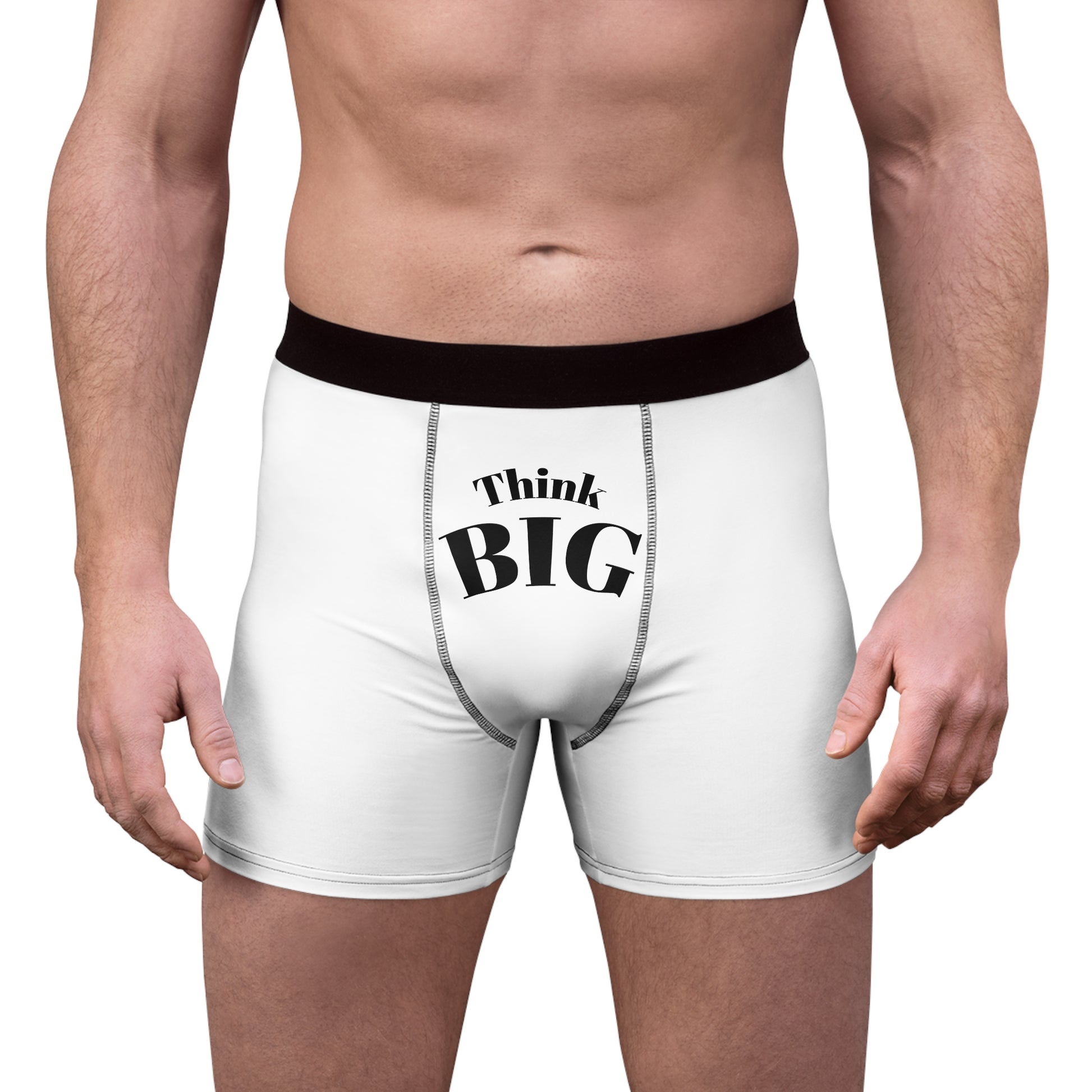 Think Big Boxer Briefs – Funny Men’s Underwear