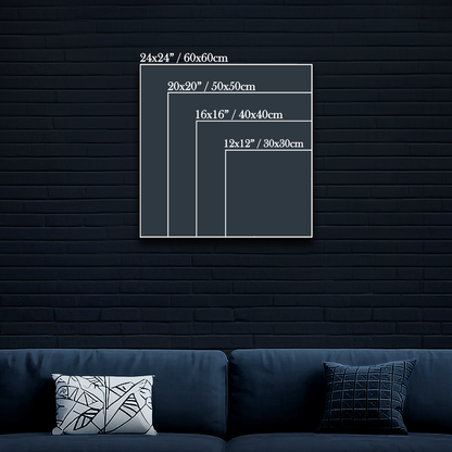 Synthetic Mind - Tech Noir Futuristic Cirquit Portrait - Aluminum Print Wall Art